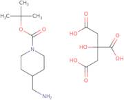 1-Boc-4-(aminomethyl)piperidine citric acid