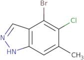 4-Bromo-5-chloro-6-methyl-1H-indazole