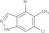 4-Bromo-6-chloro-5-methyl-1H-indazole