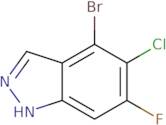 4-Bromo-5-chloro-6-fluoro-1H-indazole