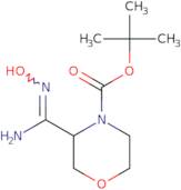 tert-Butyl 3-(N-hydroxycarbamimidoyl)morpholine-4-carboxylate