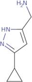 (5-Cyclopropyl-1H-pyrazol-3-yl)methylamine