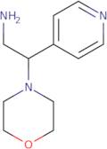 (2-Morpholin-4-yl-2-pyridin-4-ylethyl)amine