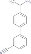 3-[4-(1-Aminoethyl)phenyl]benzonitrile