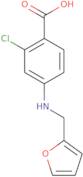 2-Chloro-4-{[(furan-2-yl)methyl]amino}benzoic acid