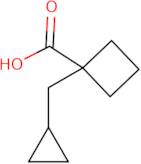 1-(Cyclopropylmethyl)cyclobutane-1-carboxylic acid