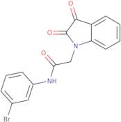 N-(3-Bromophenyl)-2-(2,3-dioxo-2,3-dihydro-1H-indol-1-yl)acetamide