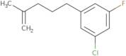 5-(3-Chloro-5-fluorophenyl)-2-methyl-1-pentene