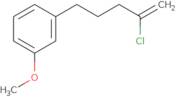 2-Chloro-5-(3-methoxyphenyl)-1-pentene