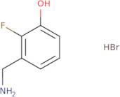 3-(Aminomethyl)-2-fluorophenol hydrobromide