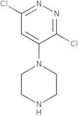 3,6-Dichloro-4-(piperazin-1-yl)pyridazine