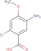 5-Amino-2-chloro-4-methoxybenzoic acid