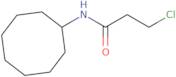 3-Chloro-N-cyclooctylpropanamide