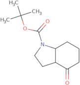 Cis-tert-butyl 4-oxooctahydro-1H-indole-1-carboxylate