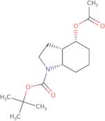 (3aS,4R,7aS)-tert-butyl 4-acetoxyoctahydro-1H-indole-1-carboxylate