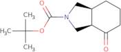 Cis-4-Oxo-Octahydro-Isoindole-2-Carboxylic Acid Tert-Butyl Ester