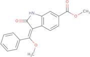 Methyl (3E)-3-[methoxy(phenyl)methylene]-2-oxo-6-indolinecarboxylate