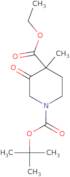 1-tert-Butyl 4-ethyl 4-methyl-3-oxopiperidine-1,4-dicarboxylate