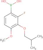 2-Fluoro-3-isobutoxy-4-methoxyphenylboronic acid