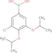 3-Chloro-4,5-diisopropoxyphenylboronic acid