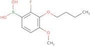 3-Butoxy-2-fluoro-4-methoxyphenylboronic acid