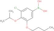 3-Butoxy-5-chloro-4-isopropoxyphenylboronic acid