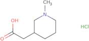 2-(1-Methylpiperidin-3-yl)acetic acid hydrochloride