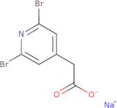 Sodium 2-(2,6-dibromopyridin-4-yl)acetate