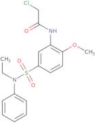 2-Chloro-N-{5-[ethyl(phenyl)sulfamoyl]-2-methoxyphenyl}acetamide