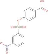 4-[(3-Nitrobenzenesulfonyl)oxy]benzoic acid