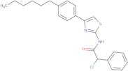 2-Chloro-N-[4-(4-hexylphenyl)-1,3-thiazol-2-yl]-2-phenylacetamide