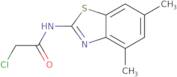 2-Chloro-N-(4,6-dimethyl-1,3-benzothiazol-2-yl)acetamide