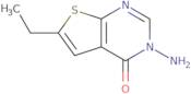 3-Amino-6-ethyl-3H,4H-thieno[2,3-d]pyrimidin-4-one