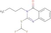 3-Butyl-2-[(difluoromethyl)sulfanyl]-3,4-dihydroquinazolin-4-one