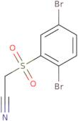 2-(2,5-Dibromobenzenesulfonyl)acetonitrile