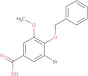 4-(Benzyloxy)-3-bromo-5-methoxybenzoic acid