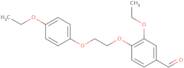 3-Ethoxy-4-[2-(4-ethoxyphenoxy)ethoxy]benzaldehyde