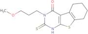 2-Mercapto-3-(3-methoxy-propyl)-5,6,7,8-tetrahydro-3H-benzo[4,5]thieno[2,3-d]pyrimidin-4-one