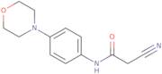 2-Cyano-N-[4-(morpholin-4-yl)phenyl]acetamide