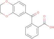 2-(2,3-Dihydro-1,4-benzodioxine-6-carbonyl)benzoic acid