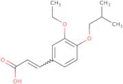 (2E)-3-[3-Ethoxy-4-(2-methylpropoxy)phenyl]prop-2-enoic acid
