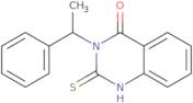 3-(1-Phenylethyl)-2-sulfanyl-3,4-dihydroquinazolin-4-one