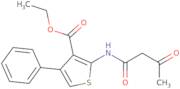 Ethyl 2-(3-oxobutanamido)-4-phenylthiophene-3-carboxylate