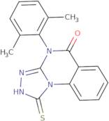 4-(2,6-Dimethylphenyl)-1-sulfanyl-4H,5H-[1,2,4]triazolo[4,3-a]quinazolin-5-one