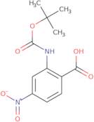 2-{[(tert-Butoxy)carbonyl]amino}-4-nitrobenzoic acid