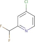 4-Chloro-2-(difluoromethyl)pyridine