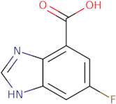 6-Fluoro-1H-1,3-benzodiazole-4-carboxylic acid