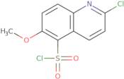 2-Chloro-6-methoxyquinoline-5-sulfonyl chloride