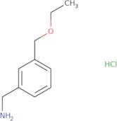 [3-(Ethoxymethyl)phenyl]methanamine hydrochloride