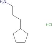 3-cyclopentylpropan-1-amine hcl